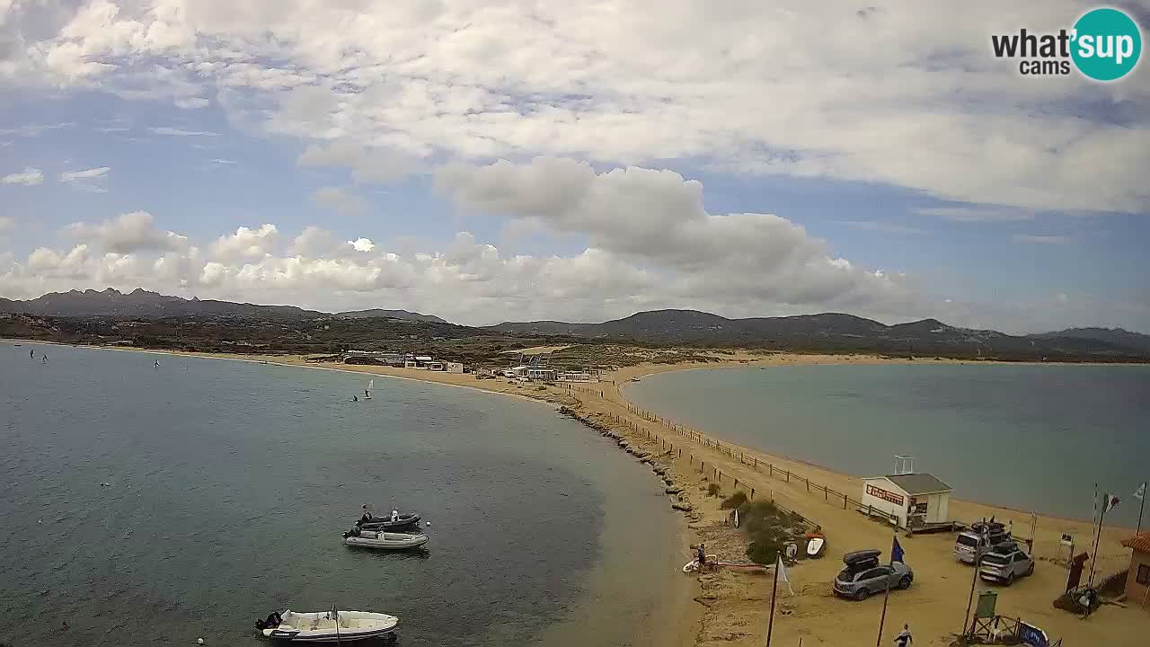 L’Isuledda spletna kamera Isola dei Gabbiani – Porto Pollo – Palau – Sardinija – Italija