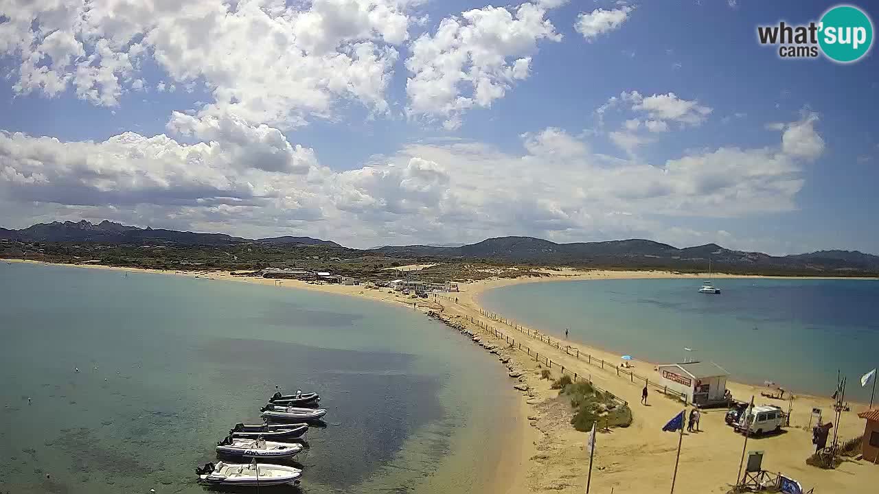 L’Isuledda live webcam Isola dei Gabbiani – Porto Pollo – Palau – Sardinien – Italien