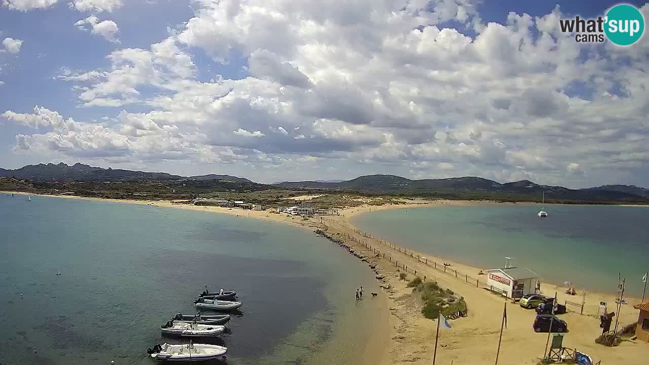 Web kamera Isuledda – Isola dei Gabbiani – Porto Pollo – Palau – Sardinija – Italija