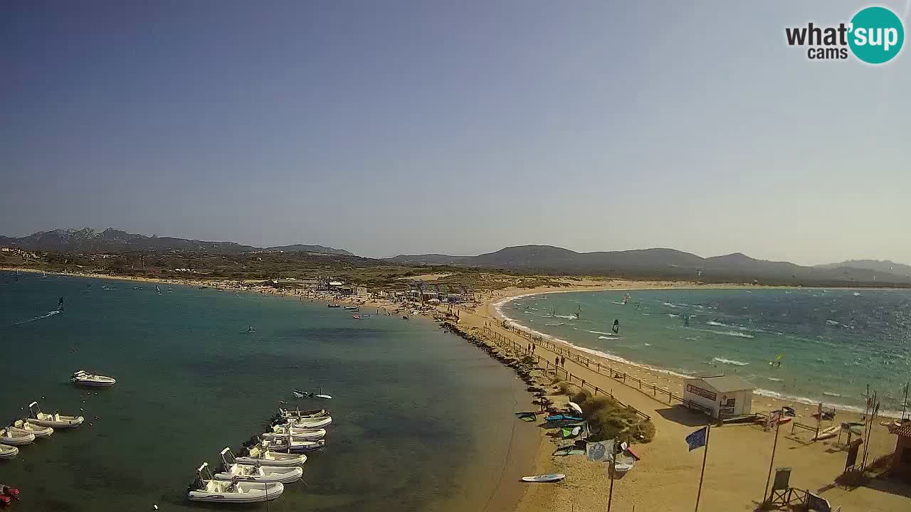 Web kamera Isuledda – Isola dei Gabbiani – Porto Pollo – Palau – Sardinija – Italija