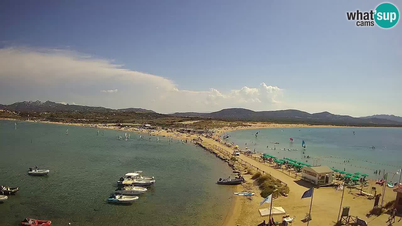 Web kamera Isuledda – Isola dei Gabbiani – Porto Pollo – Palau – Sardinija – Italija