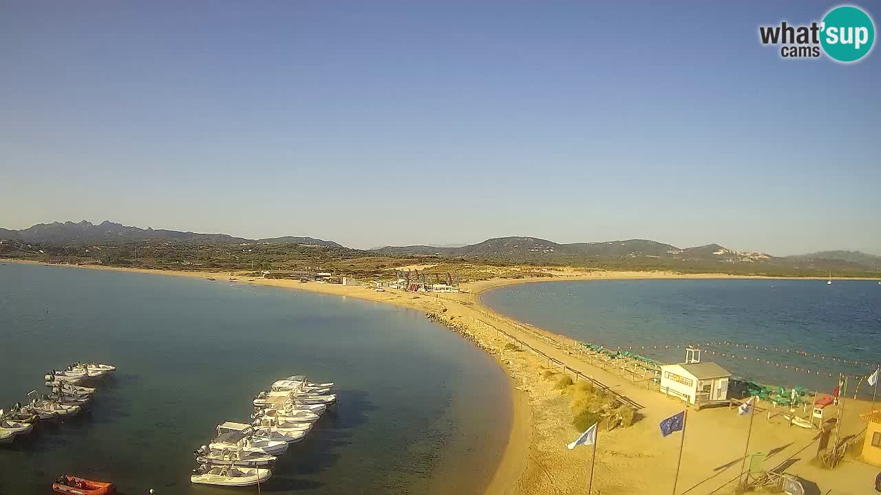 L’Isuledda live webcam Isola dei Gabbiani – Porto Pollo – Palau – Sardinien – Italien