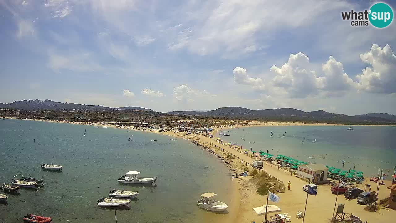 Web kamera Isuledda – Isola dei Gabbiani – Porto Pollo – Palau – Sardinija – Italija
