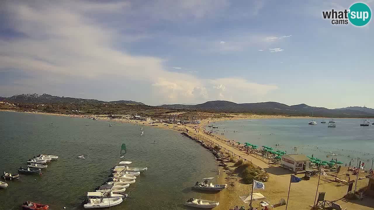 Web kamera Isuledda – Isola dei Gabbiani – Porto Pollo – Palau – Sardinija – Italija