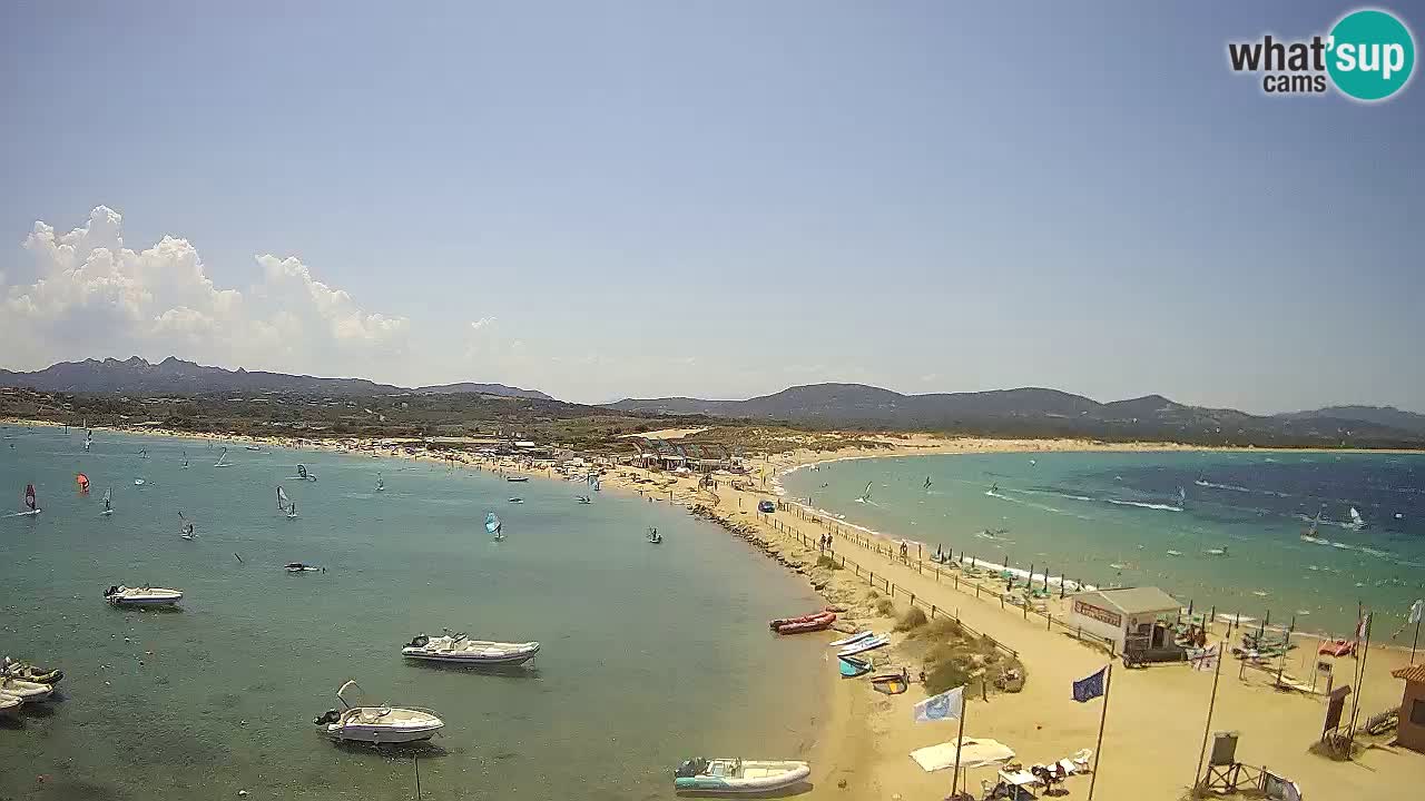 Web kamera Isuledda – Isola dei Gabbiani – Porto Pollo – Palau – Sardinija – Italija