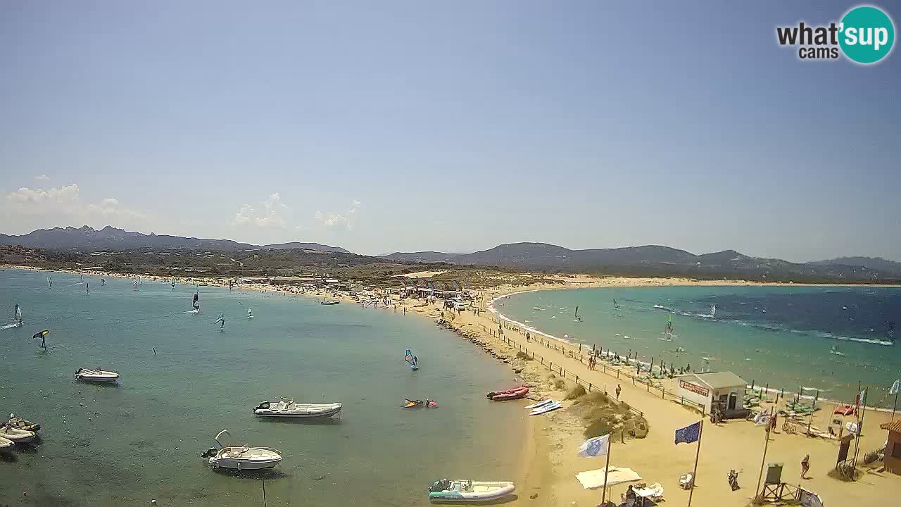 Web kamera Isuledda – Isola dei Gabbiani – Porto Pollo – Palau – Sardinija – Italija