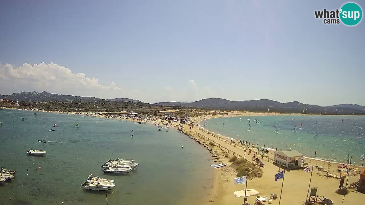 Web kamera Isuledda – Isola dei Gabbiani – Porto Pollo – Palau – Sardinija – Italija