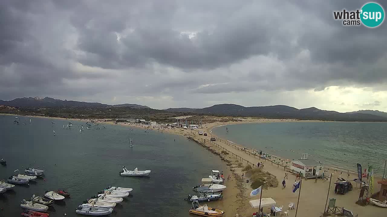 L’Isuledda spletna kamera Isola dei Gabbiani – Porto Pollo – Palau – Sardinija – Italija