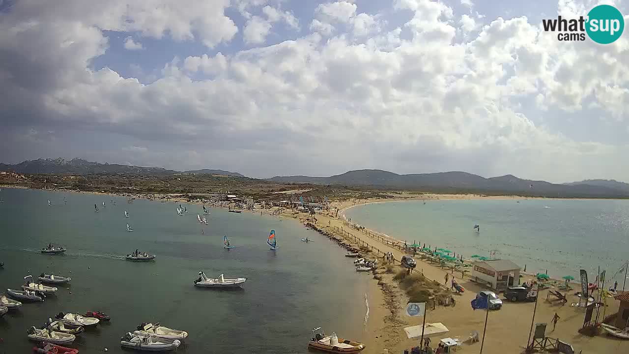 L’Isuledda spletna kamera Isola dei Gabbiani – Porto Pollo – Palau – Sardinija – Italija