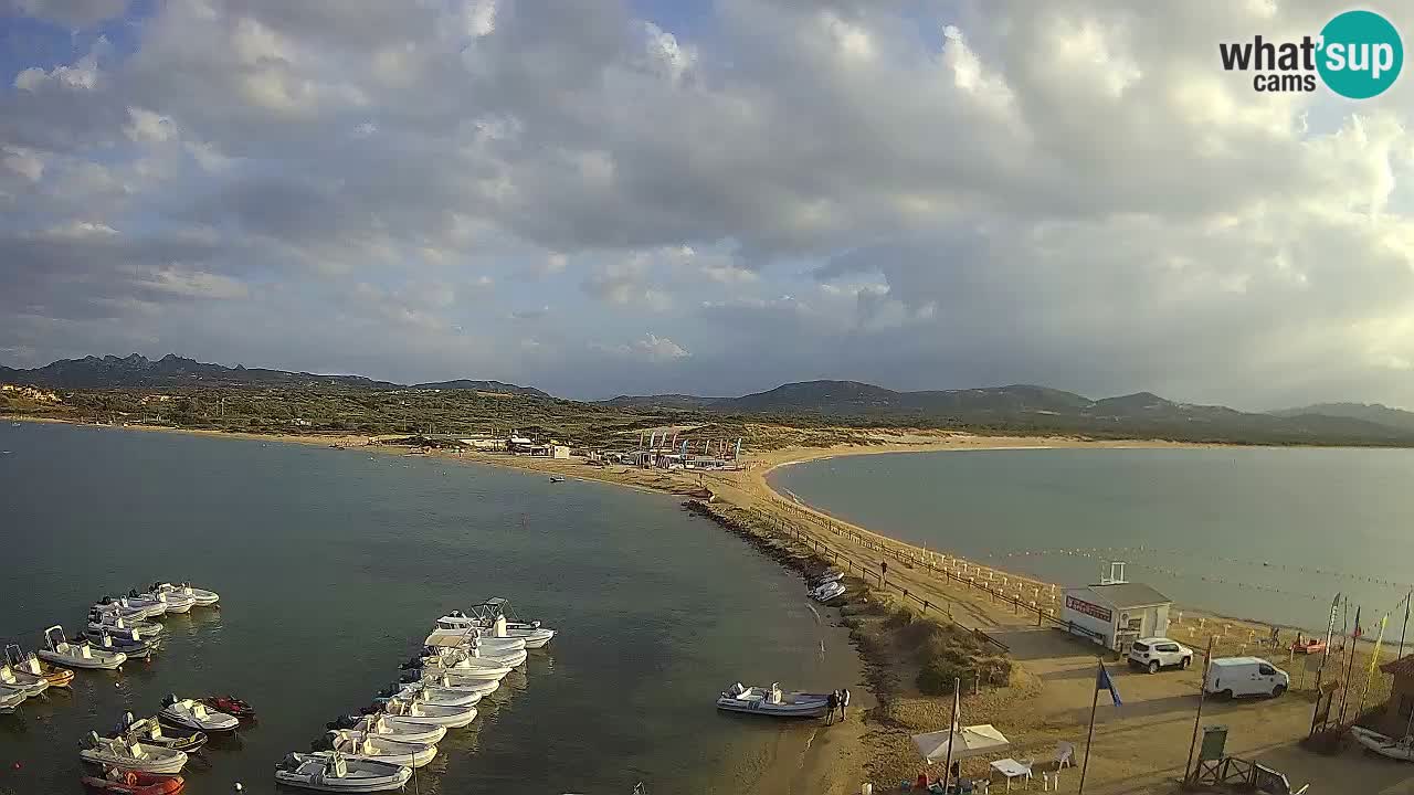 L’Isuledda spletna kamera Isola dei Gabbiani – Porto Pollo – Palau – Sardinija – Italija