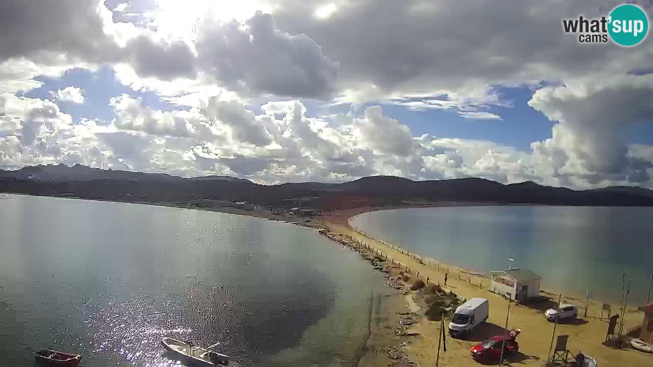 L’Isuledda spletna kamera Isola dei Gabbiani – Porto Pollo – Palau – Sardinija – Italija
