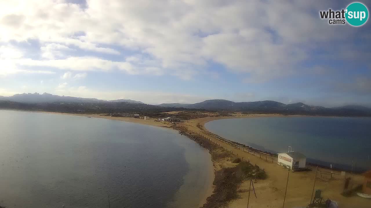 L’Isuledda spletna kamera Isola dei Gabbiani – Porto Pollo – Palau – Sardinija – Italija