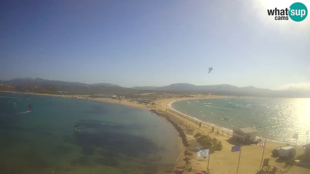 L’Isuledda spletna kamera Isola dei Gabbiani – Porto Pollo – Palau – Sardinija – Italija