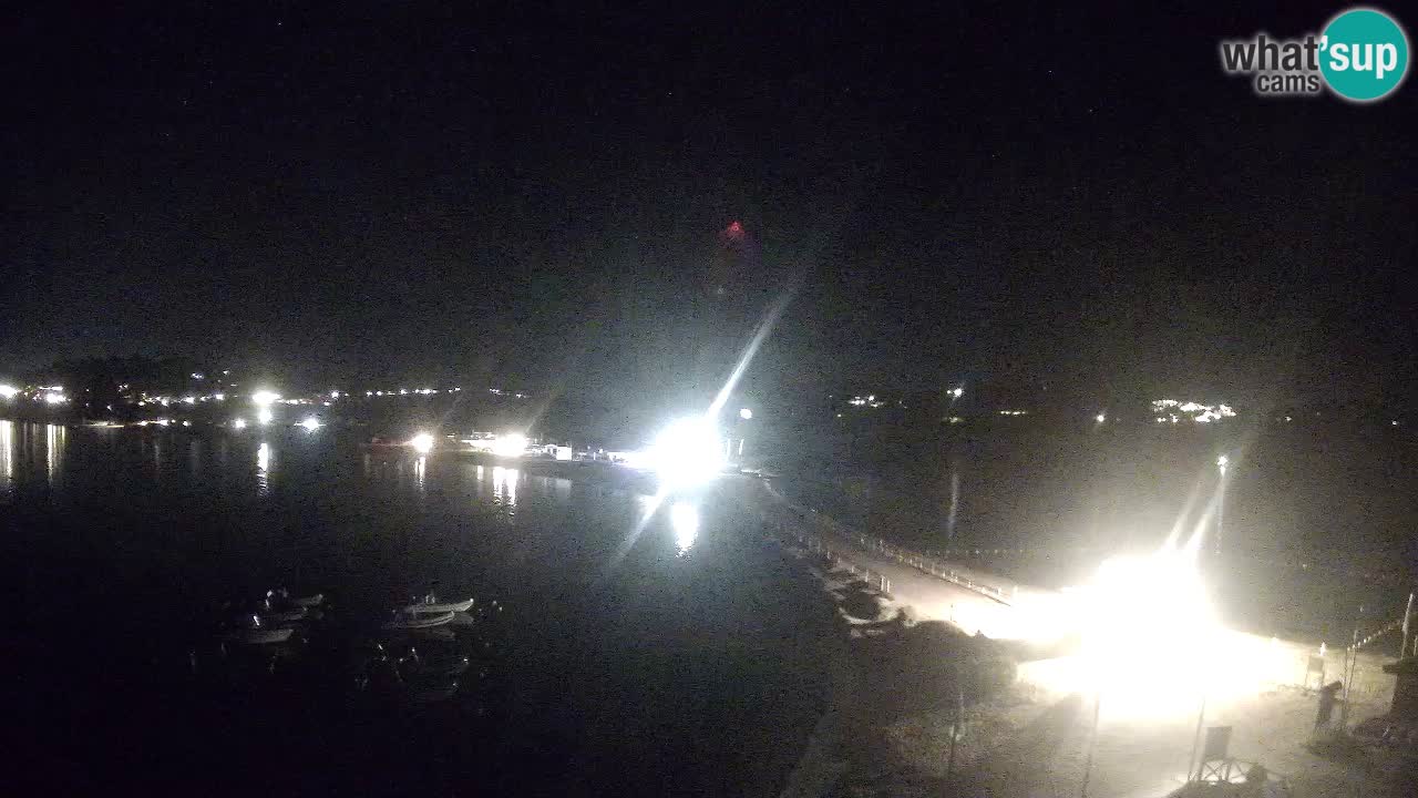 L’Isuledda spletna kamera Isola dei Gabbiani – Porto Pollo – Palau – Sardinija – Italija