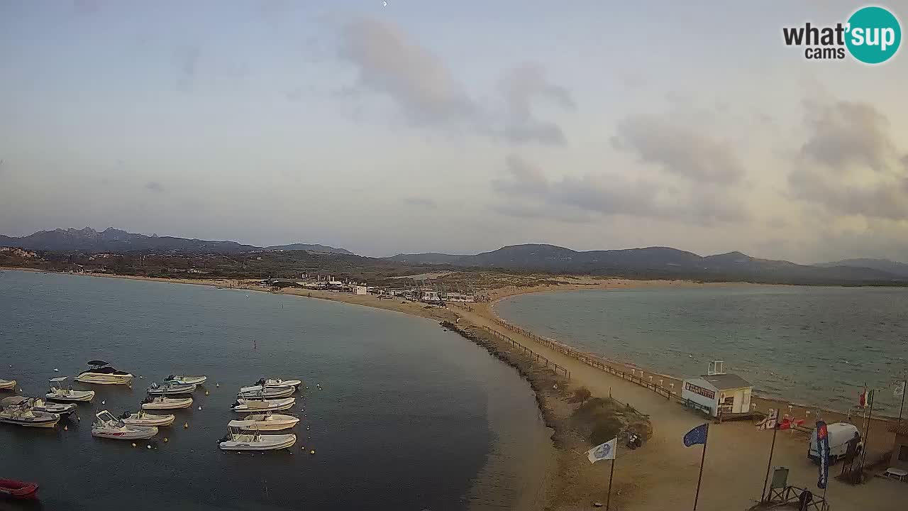 L’Isuledda live webcam Isola dei Gabbiani – Porto Pollo – Palau – Sardinien – Italien