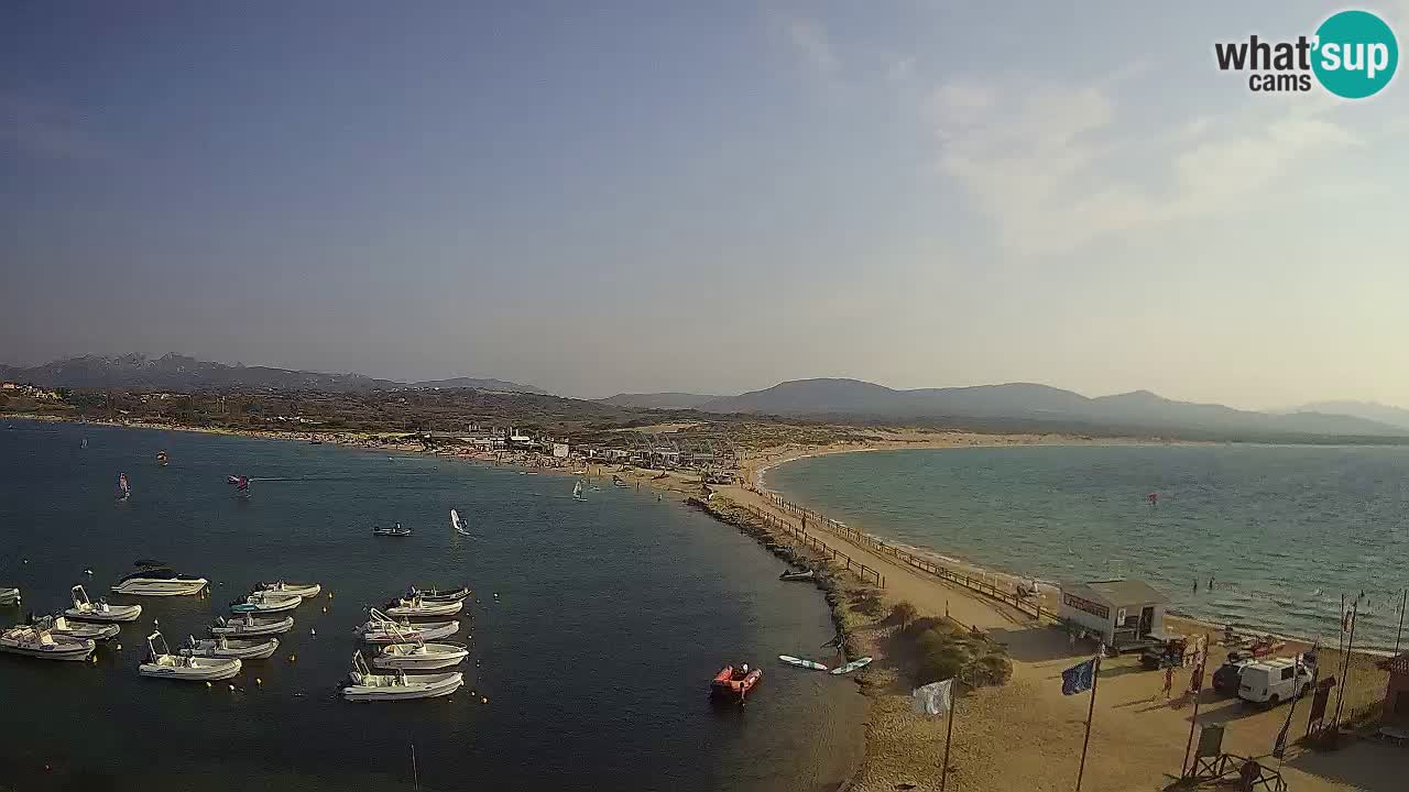 L’Isuledda spletna kamera Isola dei Gabbiani – Porto Pollo – Palau – Sardinija – Italija