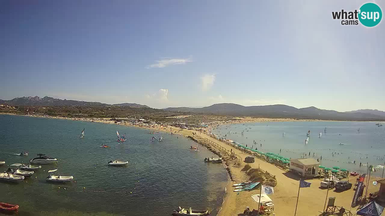 Web kamera Isuledda – Isola dei Gabbiani – Porto Pollo – Palau – Sardinija – Italija