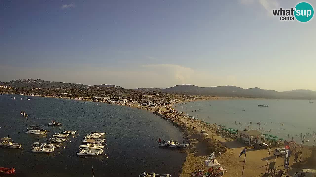Web kamera Isuledda – Isola dei Gabbiani – Porto Pollo – Palau – Sardinija – Italija