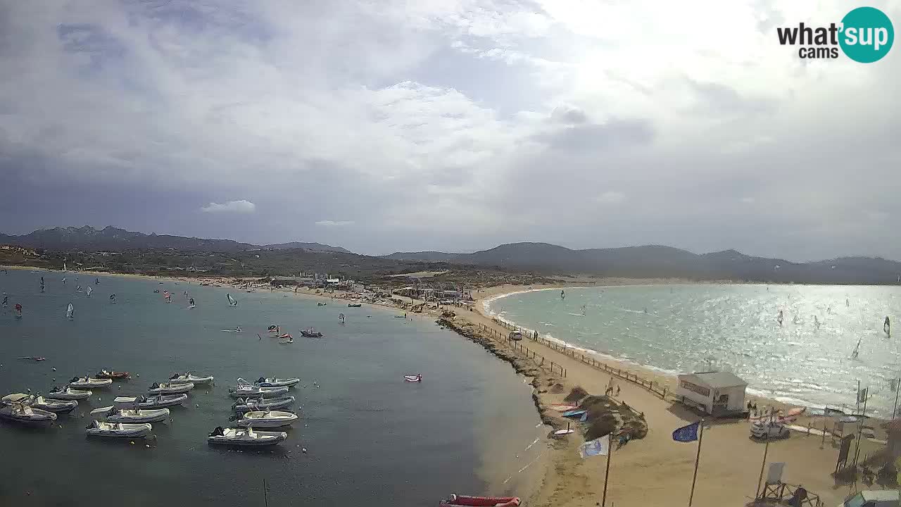 L’Isuledda spletna kamera Isola dei Gabbiani – Porto Pollo – Palau – Sardinija – Italija