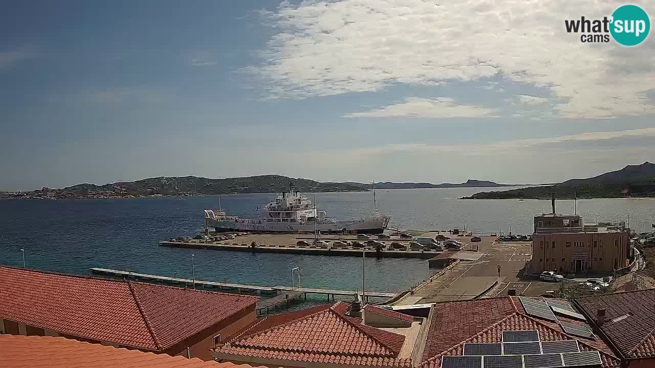 Isuledda web kamera Porto Pollo Isola dei Gabbiani – Kitesurf Side – Palau – Sardinija – Italija
