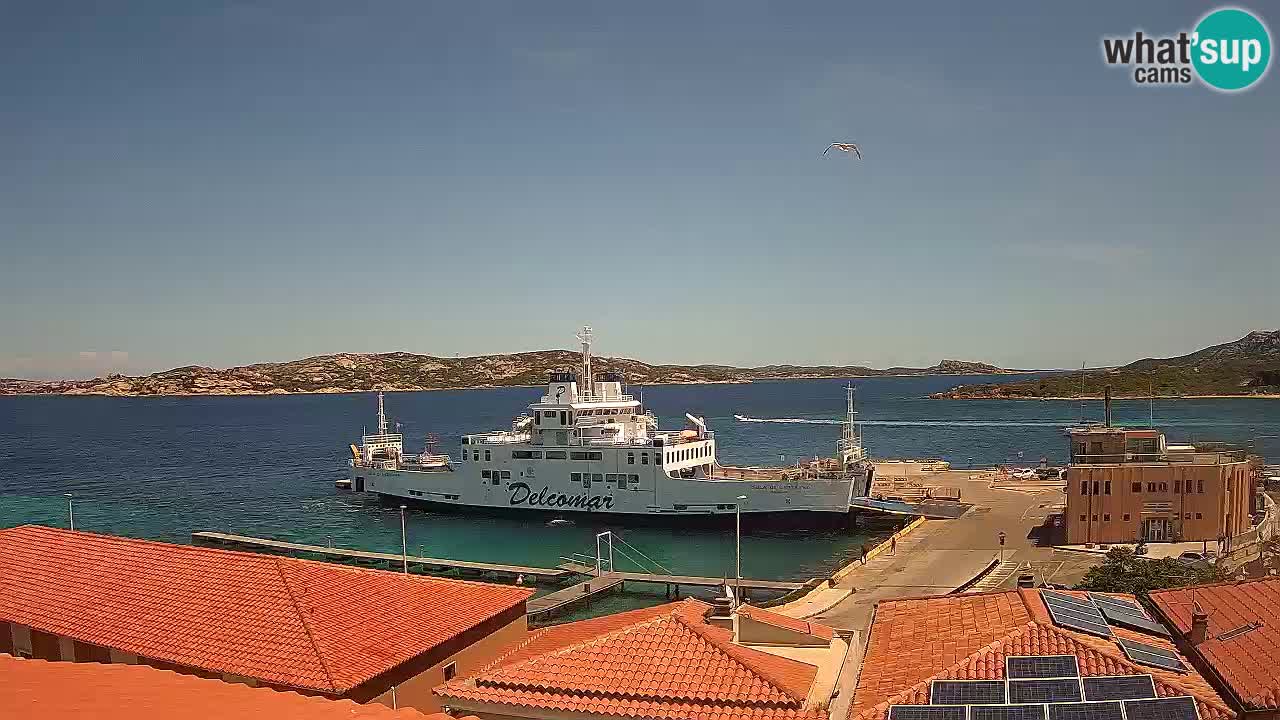 Live cam Isola dei Gabbiani – Wind bar – Porto Pollo – Palau – Sardaigne – Italie