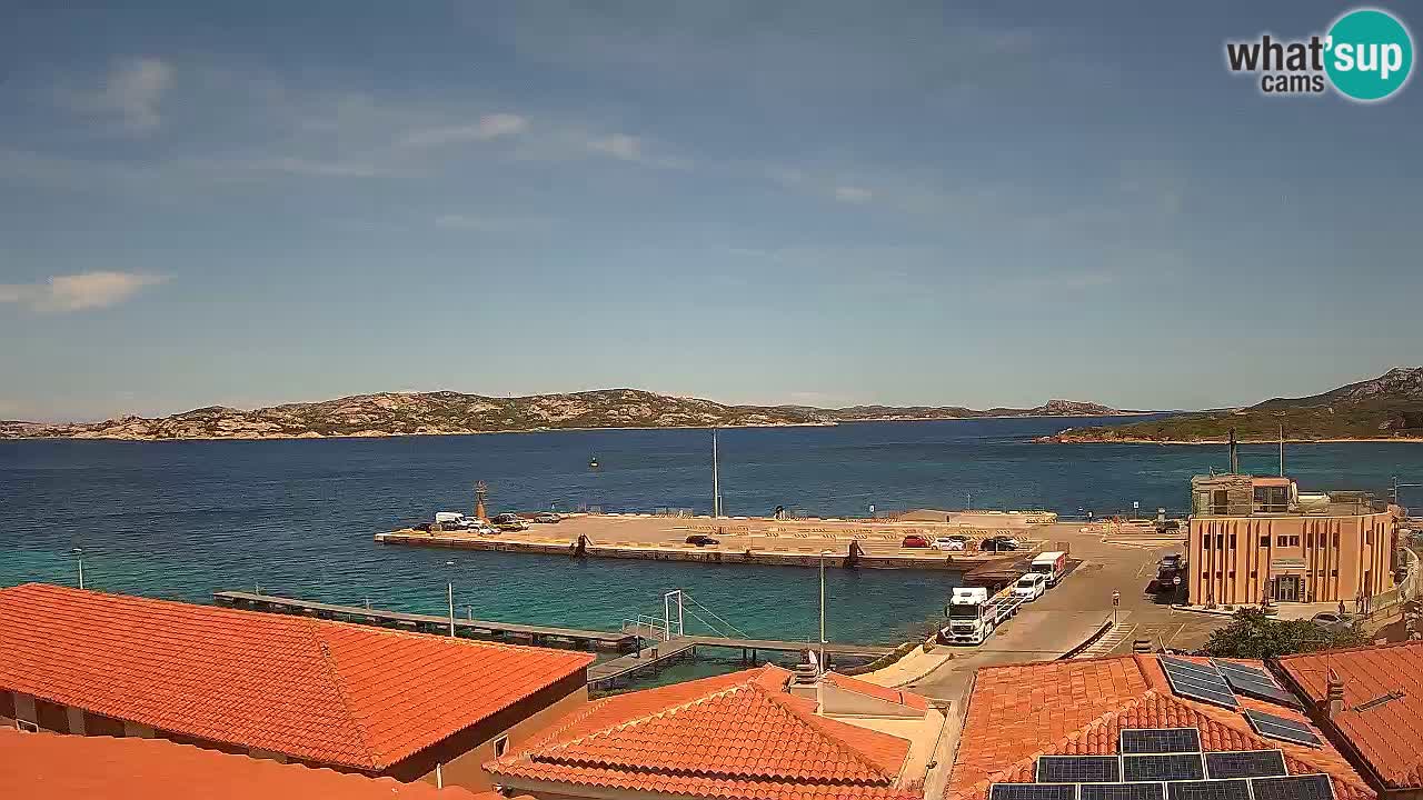 Camera en vivo Isola dei Gabbiani – Wind bar – Porto Pollo – Palau – Cerdeña – Italia