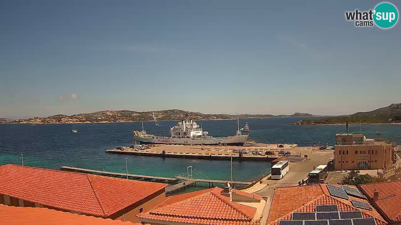 Camera en vivo Isola dei Gabbiani – Wind bar – Porto Pollo – Palau – Cerdeña – Italia