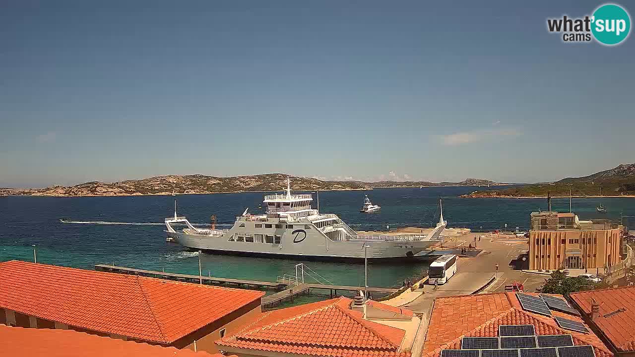 Isuledda webcam Porto Pollo Isola dei Gabbiani – Kitesurf Side – Palau – Sardaigne – Italie