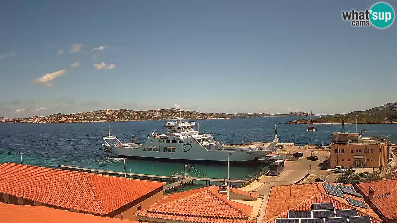Camera en vivo Isola dei Gabbiani – Wind bar – Porto Pollo – Palau – Cerdeña – Italia