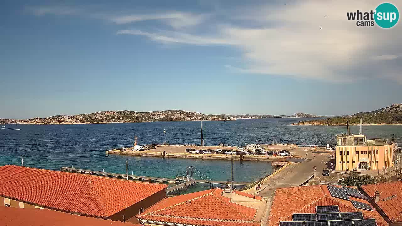 Live kamera Isola dei Gabbiani – Wind bar – Porto Pollo – Palau – Sardinien – Italien