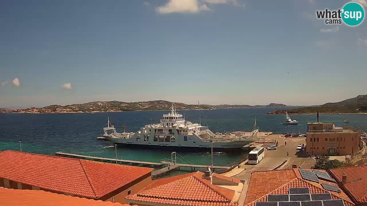 Isuledda webcam Porto Pollo Isola dei Gabbiani – Kitesurf Side – Palau – Sardinien – Italien
