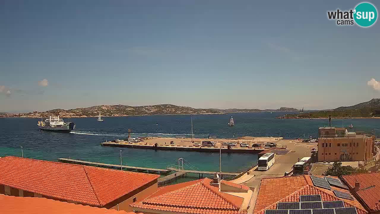 Isuledda webcam Porto Pollo Isola dei Gabbiani – Kitesurf Side – Palau – Sardaigne – Italie