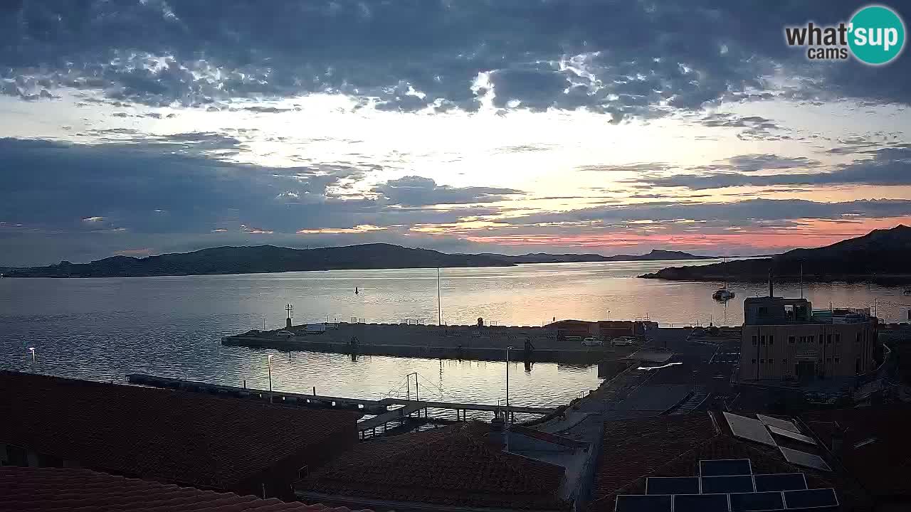 Camera en vivo Isola dei Gabbiani – Wind bar – Porto Pollo – Palau – Cerdeña – Italia