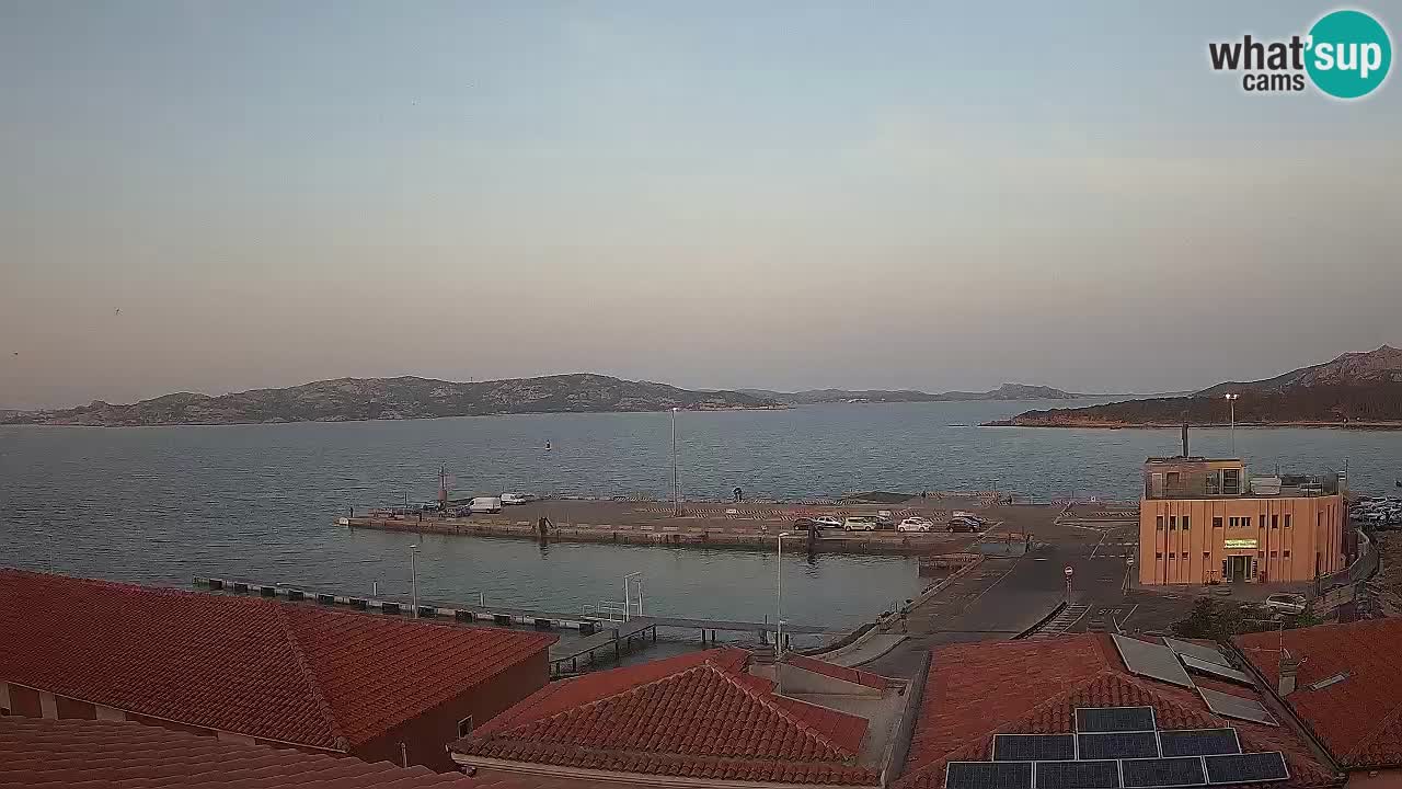 Isuledda web kamera Porto Pollo Isola dei Gabbiani – Kitesurf Side – Palau – Sardinija – Italija