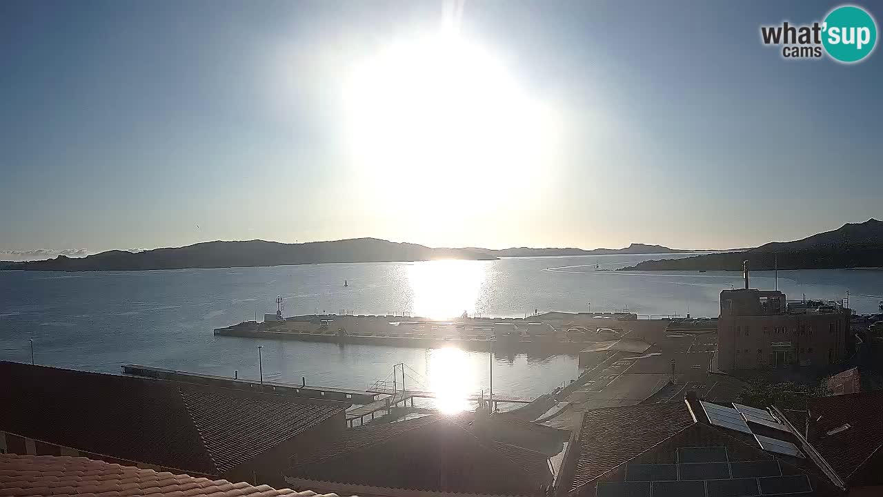 Live kamera Isola dei Gabbiani – Wind bar – Porto Pollo – Palau – Sardinien – Italien