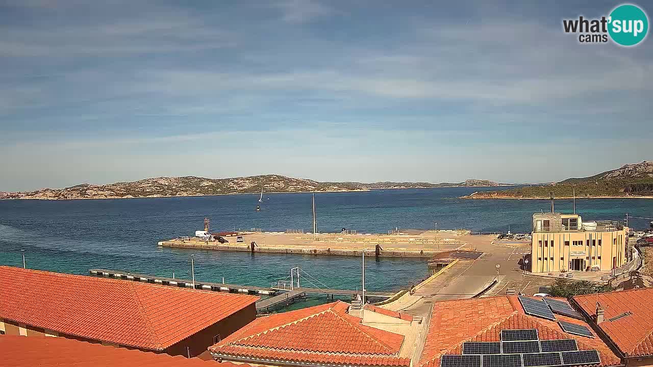 Isuledda webcam Porto Pollo Isola dei Gabbiani – Kitesurf Side – Palau – Sardaigne – Italie