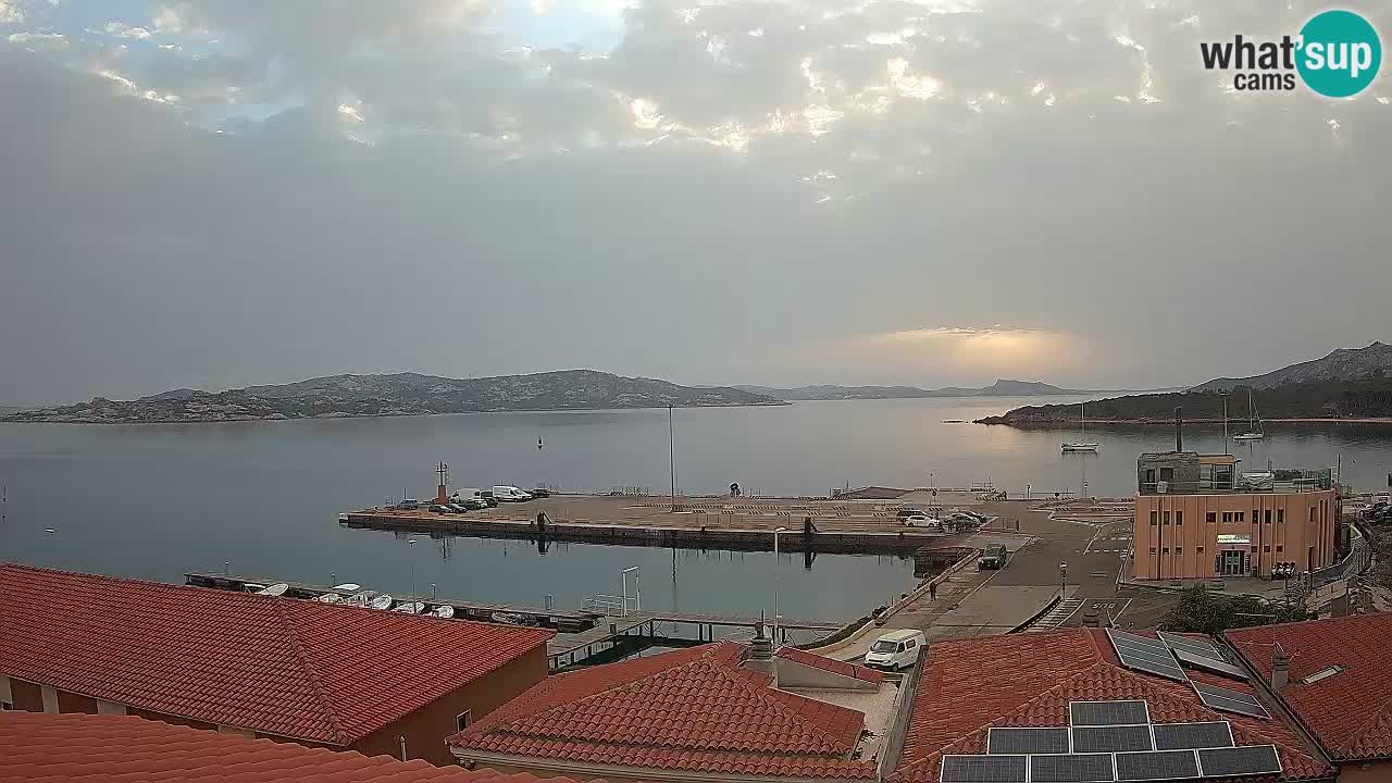 Camera en vivo Isola dei Gabbiani – Wind bar – Porto Pollo – Palau – Cerdeña – Italia