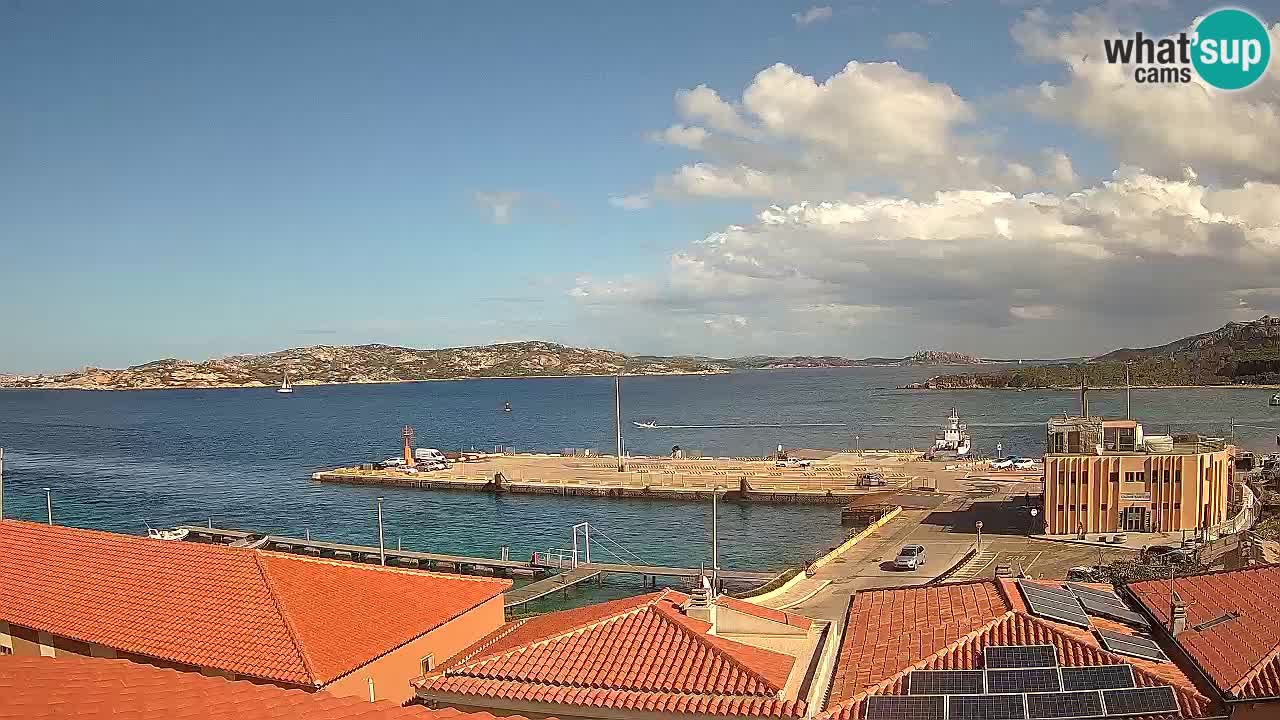 Camera en vivo Isola dei Gabbiani – Wind bar – Porto Pollo – Palau – Cerdeña – Italia