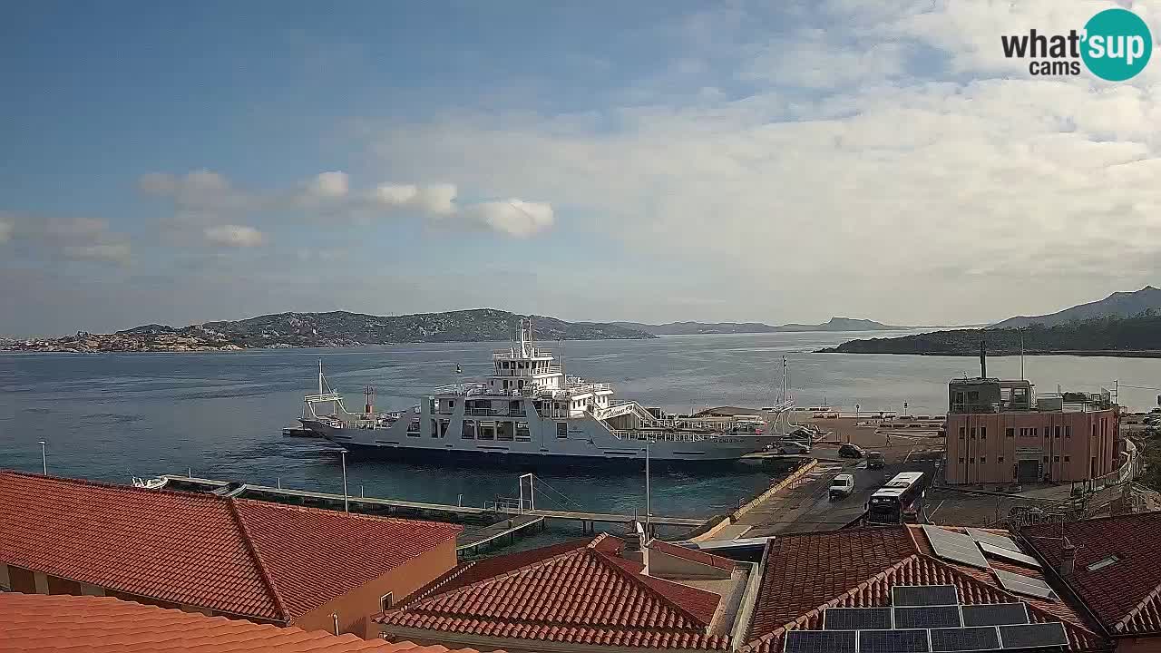 Camera en vivo Isola dei Gabbiani – Wind bar – Porto Pollo – Palau – Cerdeña – Italia