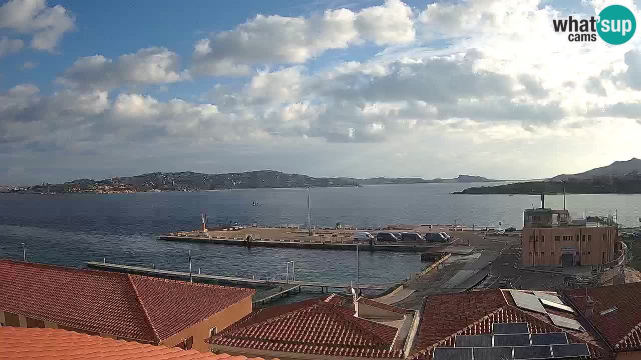 Camera en vivo Isola dei Gabbiani – Wind bar – Porto Pollo – Palau – Cerdeña – Italia