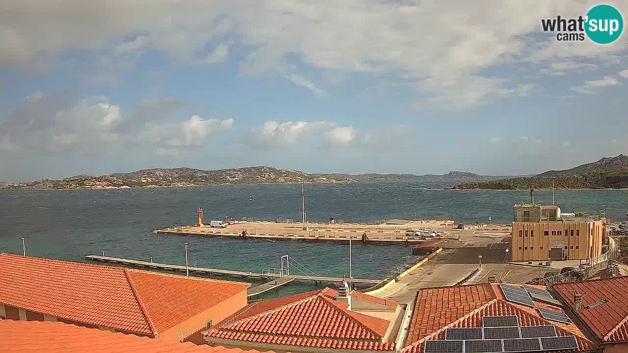 Isuledda webcam Porto Pollo Isola dei Gabbiani – Kitesurf side – Palau – Sardegna