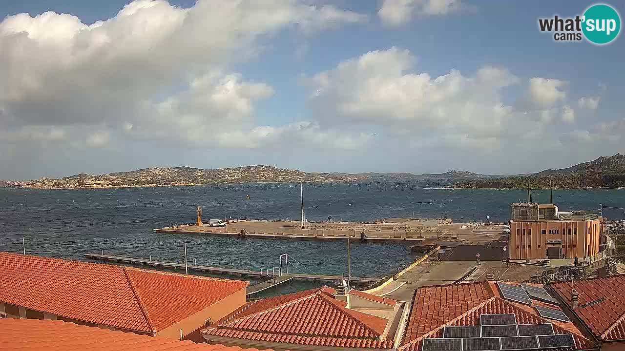 Camera en vivo Isola dei Gabbiani – Wind bar – Porto Pollo – Palau – Cerdeña – Italia