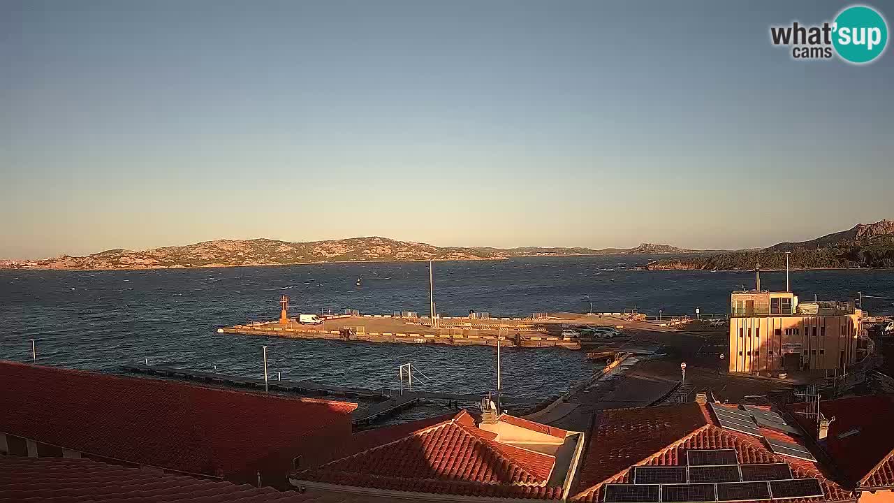 Spletna kamera Isola dei Gabbiani – Wind bar – Porto Pollo – Palau – Sardinija – Italija