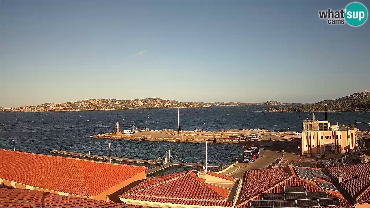 Camera en vivo Isola dei Gabbiani – Wind bar – Porto Pollo – Palau – Cerdeña – Italia