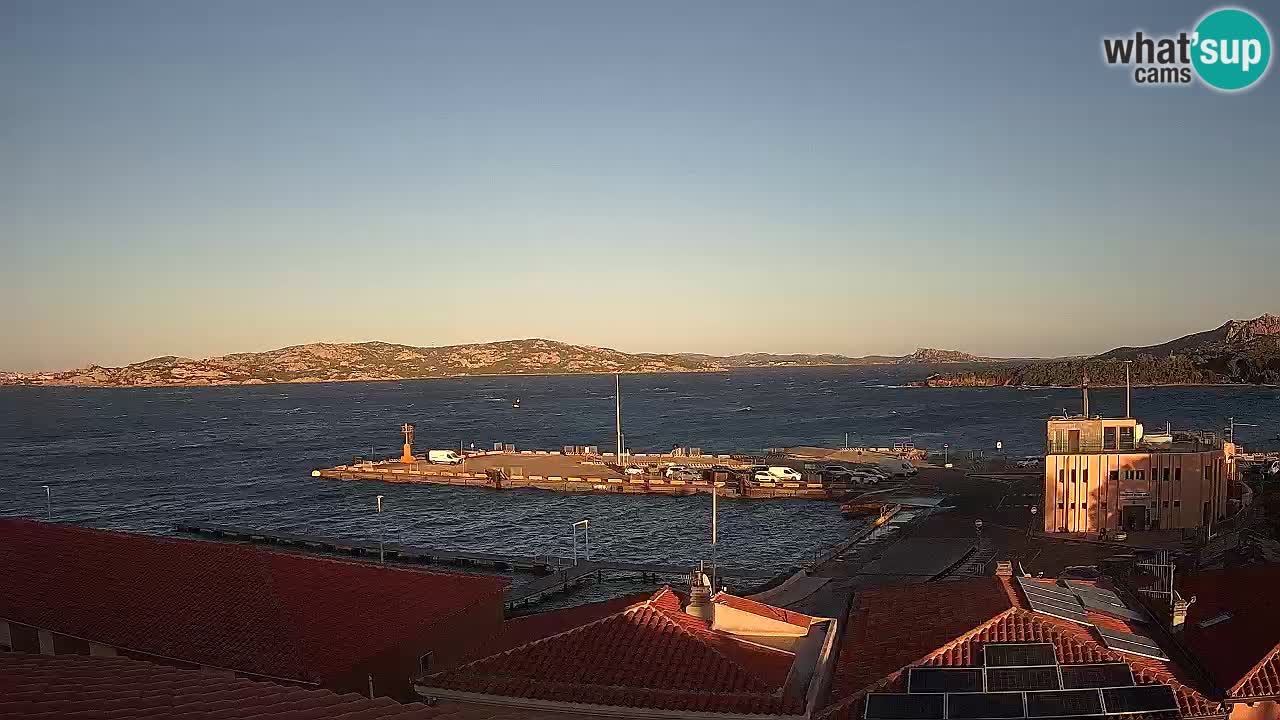 Camera en vivo Isola dei Gabbiani – Wind bar – Porto Pollo – Palau – Cerdeña – Italia