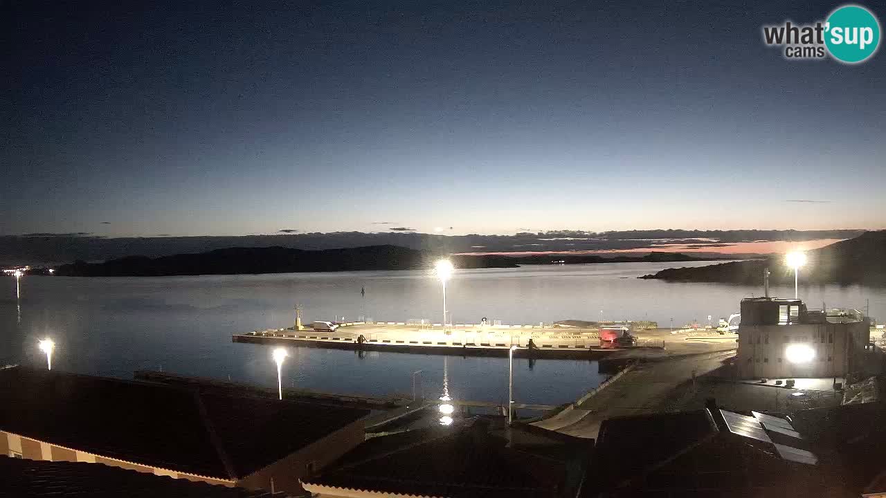 Camera en vivo Isola dei Gabbiani – Wind bar – Porto Pollo – Palau – Cerdeña – Italia