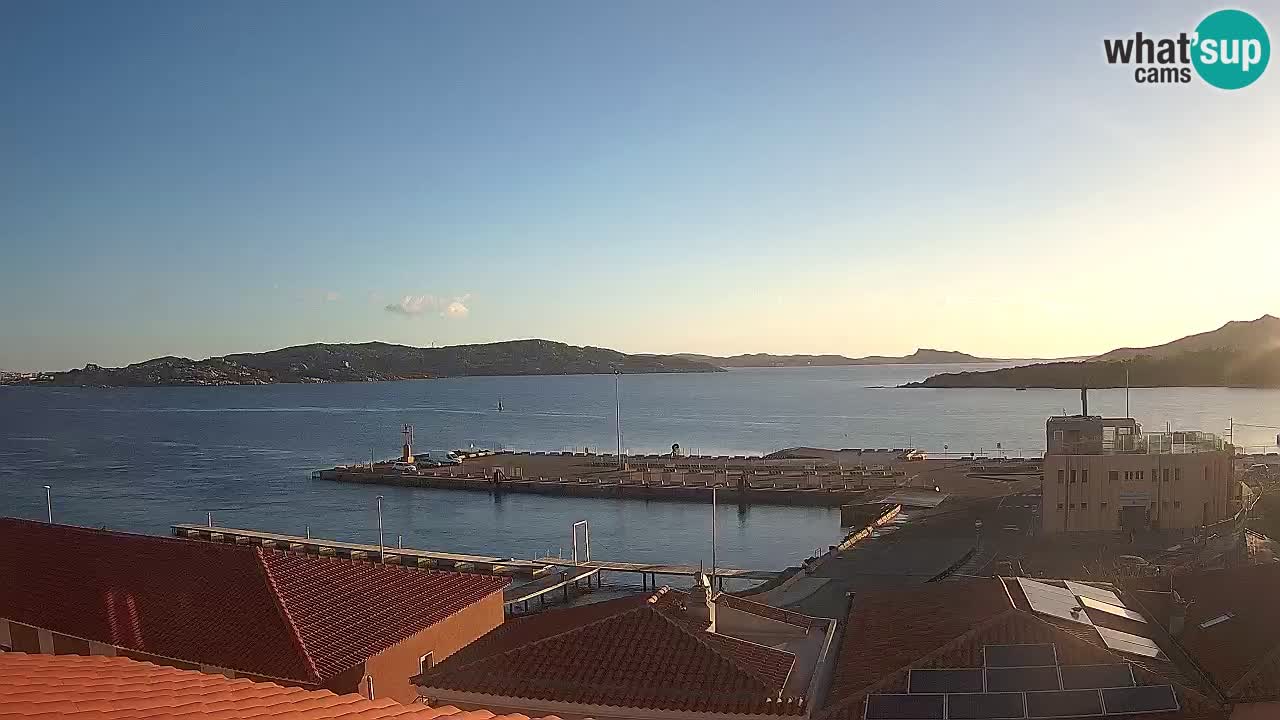 Camera en vivo Isola dei Gabbiani – Wind bar – Porto Pollo – Palau – Cerdeña – Italia