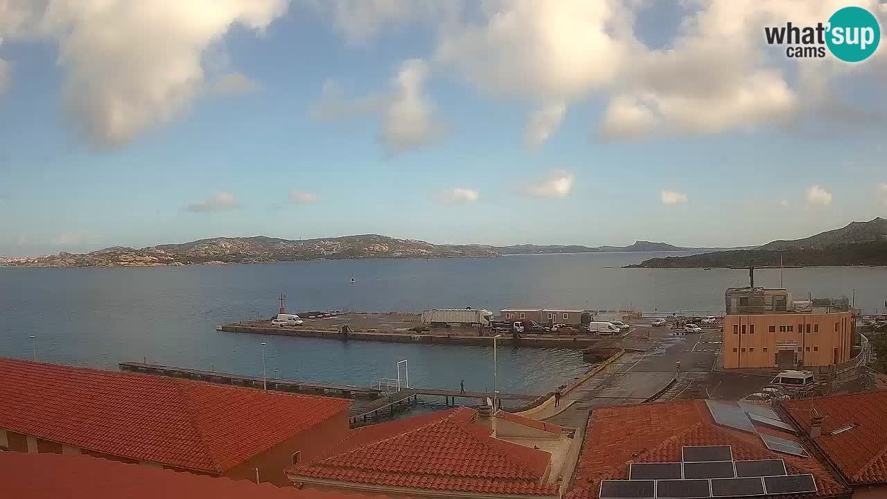 Camera en vivo Isola dei Gabbiani – Wind bar – Porto Pollo – Palau – Cerdeña – Italia