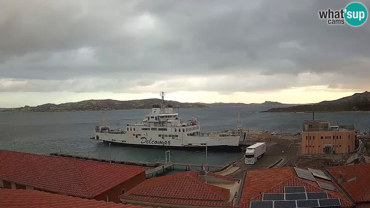 Camera en vivo Isola dei Gabbiani – Wind bar – Porto Pollo – Palau – Cerdeña – Italia