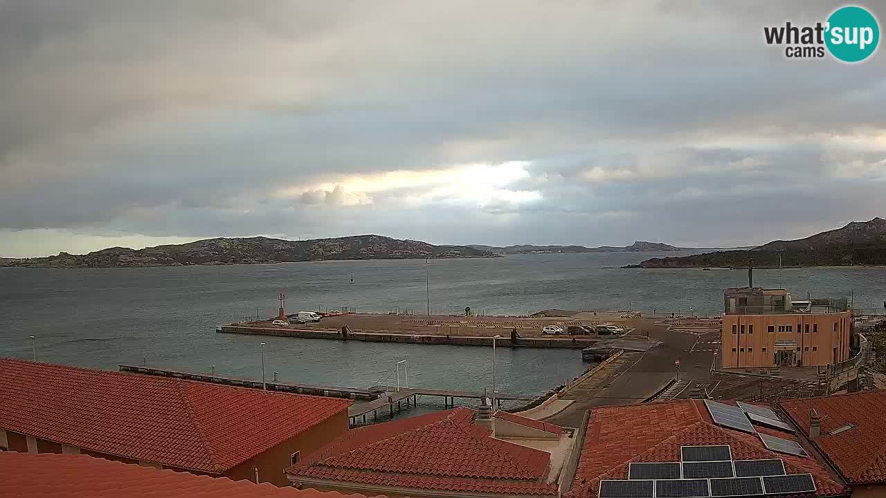 Camera en vivo Isola dei Gabbiani – Wind bar – Porto Pollo – Palau – Cerdeña – Italia